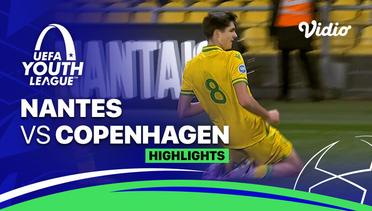 Nantes vs Copenhagen - Highlights | UEFA Youth League 2023/24