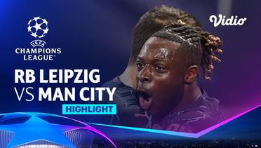 RB Leipzig vs Man City - Highlights | UEFA Champions League 2023/24