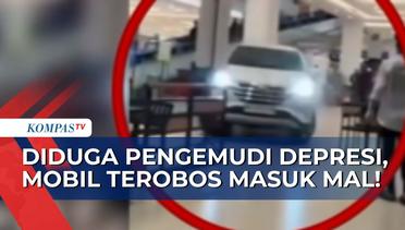 Buat Pengunjung Terkejut, Sebuah Mobil Terobos Masuk Mal di Kota Padang!