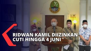 Cuti Ridwan Kamil Diperpanjang Hingga 4 Juni, Uu Ruzhanul Ulum Akan Bertugas Gantikan Sementara