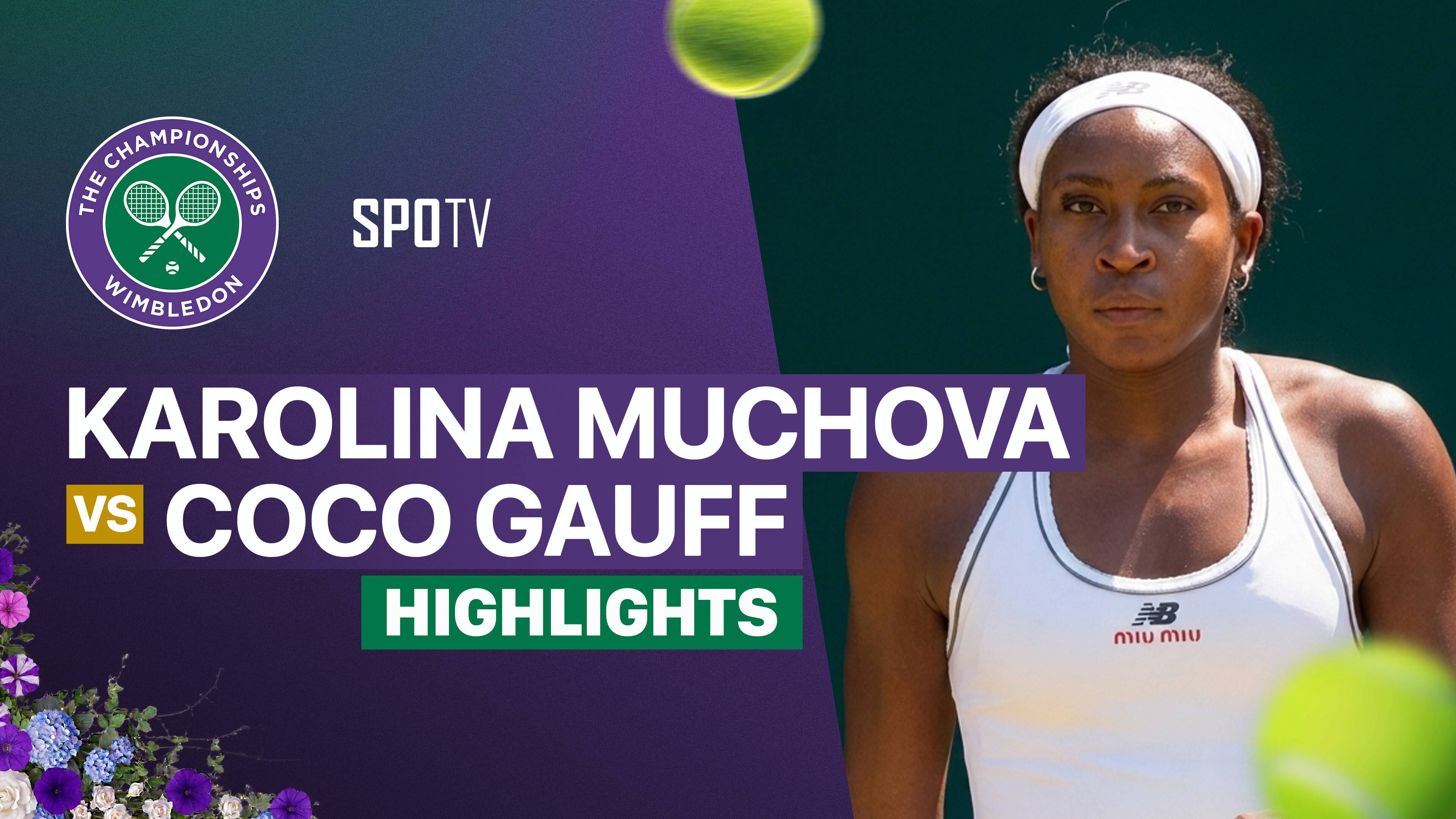 Karolina Muchova vs Coco Gauff - Ladies's Singles Semifinal | Wimbledon 2026
