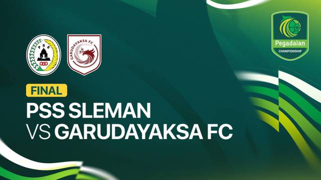 Final: PSS Sleman vs Garudayaksa FC - Pegadaian Championship