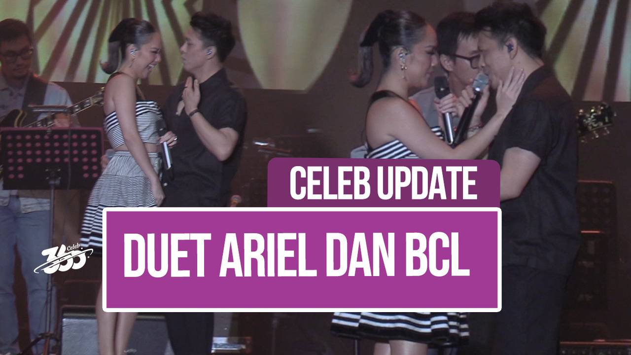Dansa Mesra Ariel Noah dan Bunga Citra Lestari di Java Jazz