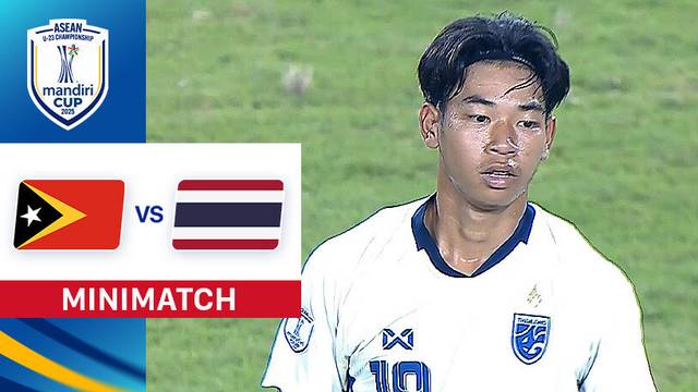 Timor-Leste vs Thailand - Mini Match | ASEAN U-23 Championship Mandiri Cup