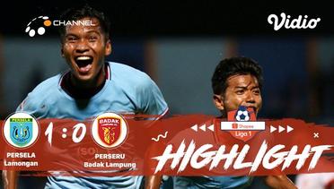 Full Highlight - Persela Lamongan 1 vs 0 Perseru Badak Lampung | Shopee Liga 1 2019/2020