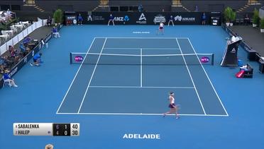 Match Highlight | Aryna Sabalenka 2 vs 0 Simona Halep | WTA Adelaide International 2020
