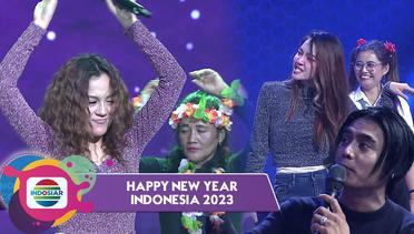 Totalitas!! Ayo Charly Jangan Melongo Liat Kania Dan Tim Ibu Sekolahan | Happy New Year Indonesia 2023