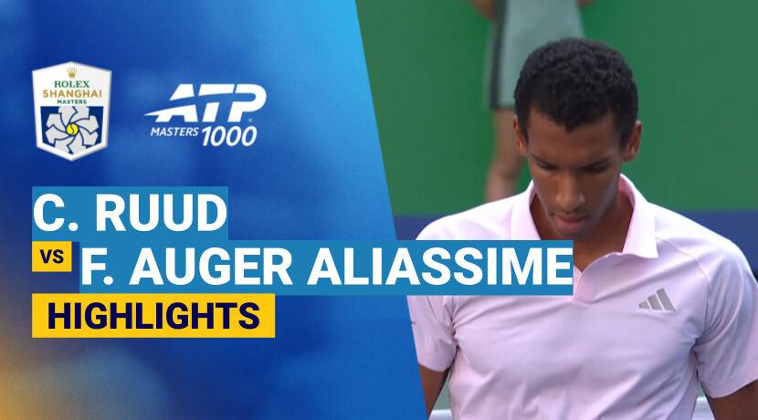 Casper Ruud vs Felix Auger-Aliassime - Round of 16 | ATP Masters 1000: Shanghai Masters 2026