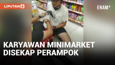 Detik-detik Penyelamatan Karyawan Minimarket yang Disekap Perampok