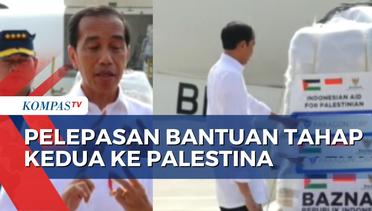 Lepas Bantuan Tahap Kedua, Jokowi Pastikan Terus Dorong Gencatan Senjata di Gaza