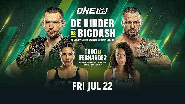 ONE 159: De Ridder vs. Bigdash | Full Event