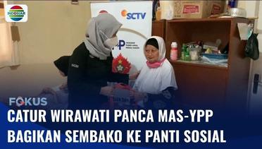 Catur Wirawati Pasca Mas Bersama YPP Berikan Sembako ke Panti Sosial Werdha | Fokus