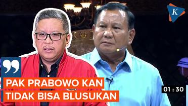 Hasto Sebut Prabowo Tak Bisa Blusukan Seperti Ganjar dan Jokowi