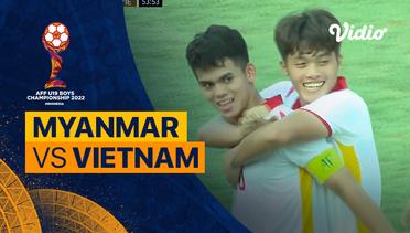 Mini Match - Myanmar vs Vietnam | AFF U-19 Championship 2022