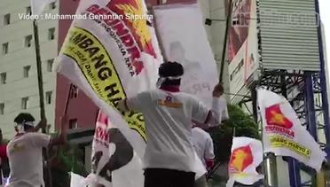 Kampanye di Surabaya, Prabowo kenalkan Gatot Nurmantyo dan Rocky Gerung sebagai 'calon menteri'