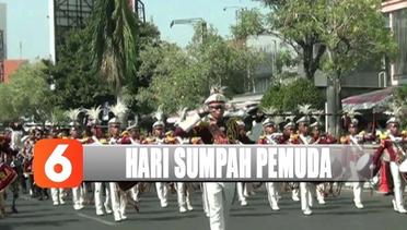 Hari Sumpah Pemuda, Ribuan Pemuda Gelar Karnaval Budaya Nusantara di Semarang - Liputan 6 Pagi