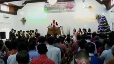 VIDEO: Puluhan Remaja Masjid Amankan Pelaksanaan Natal di Pinrang