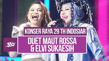 Rossa Takjub dengan Energi Elvi Sukaesih Saat Berduet di Konser 29 Tahun Indosiar Luar Biasa