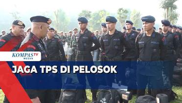Polda Sumatera Utara Berangkatkan Personel untuk Jaga TPS ke Pelosok