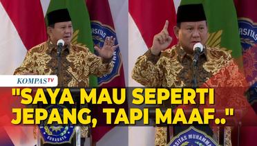 [FULL] Prabowo Beber Gagasan di Dialog Terbuka Muhammadiyah, Bahas Perdagangan hingga Sejarah