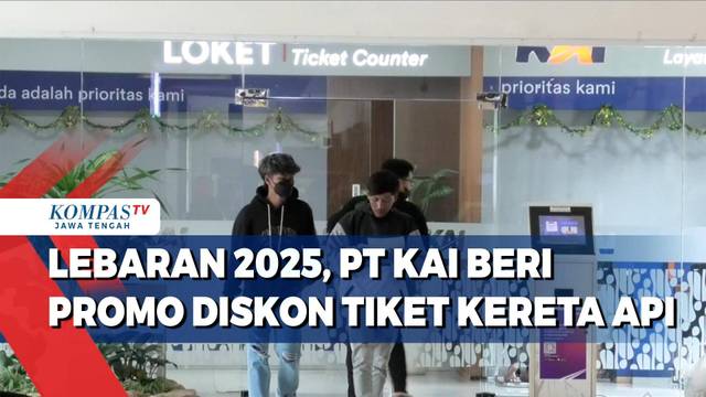 Lebaran 2025, PT KAI Beri Promo Diskon Tiket Kereta Api