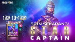 Star Captain Tersedia di Diamond Royale - Spin Sekarang! - Garena Free Fire