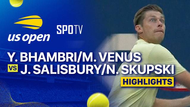 Yuki Bhambri/Michael Venus vs Joe Salisbury/Neal Skupski - Highlight | US Open 2025