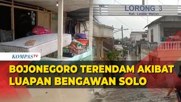 10 Kecamatan di Bojonegoro Banjir, Sungai Bengawan Solo Siaga Merah