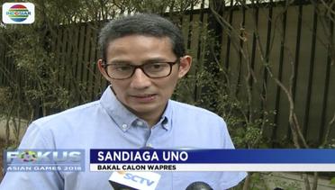 Sandiaga Uno Dilaporkan ke Bawaslu Terkait Dugaan Mahar Politik - Fokus Pagi