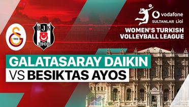 Galatasaray Daikin vs Besiktas Ayos - Full Match | Women's Turkish Volleyball League 2024