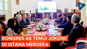 Jokowi Bertemu Anggota Kongres AS, Bahas Apa?