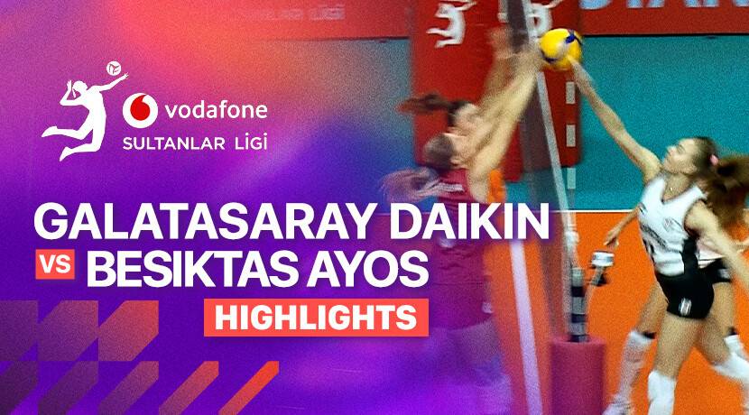 Galatasaray Daikin vs Besiktas Ayos