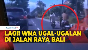 Viral! Sejumlah WNA Naik Motor Ugal-ugalan di Jalan Raya, Polda Bali Cari Pelaku
