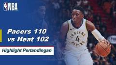 NBA | Cuplikan Hasil Pertandingan : Pacers 110 vs Heat 102