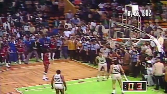 Beat LA!” 76ers Defeat Celtics in Game 7  #OnThisDay in 1982, the  Philadelphia 76ers beat the Boston Celtics in Game 7 of the ECF! Late in  the game, chants of 'Beat