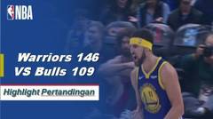 NBA | Cuplikan Hasil Pertandingan : Warriors 146 VS Bulls 109