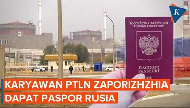 Paspor Rusia Untuk 3.000 Karyawan PLTN Zaporizhzhia