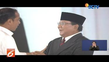 Jokowi-Prabowo Mesra di Akhir Acara Jadi Momen Terbaik Debat Pilpres Keempat - Liputan 6 Pagi