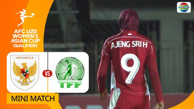 Indonesia VS Tukmenistan - Mini Match | AFC U20 Women’s Asian Cup Qualifiers