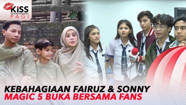 Kebahagiaan Fairuz dan Sonny Di Ramadan 2023, Keseruan Cast Magic 5 Buka Bersama Fans | Kiss Pagi