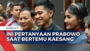 Bertemu di Ulang Tahun Luhut, Begini Pertanyaan Prabowo ke Kaesang