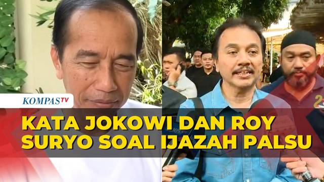 [FULL] Deretan Pernyataan Jokowi dan Roy Suryo soal Kasus Tuduhan Ijazah Palsu