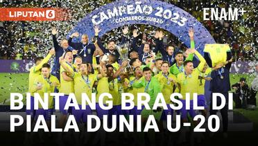 4 Bintang Brasil di Piala Dunia U-20 2023 Indonesia