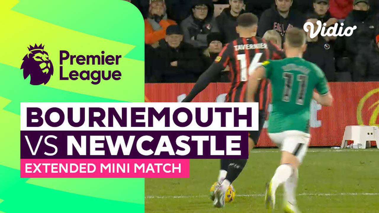 Bournemouth vs Newcastle Extended Mini Match Premier League 23/24