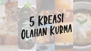 5 Kreasi Olahan Kurma