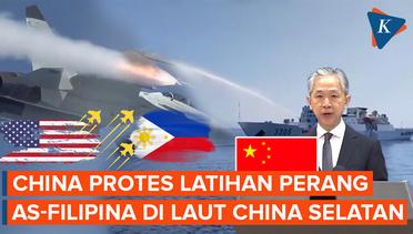 Militer AS-Filipina Latihan Perang di Laut China Selatan, China: Provokasi