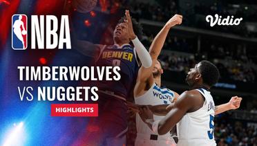 Minnesota Timberwolves vs Denver Nuggets - Highlights | NBA Regular Season 2023/24