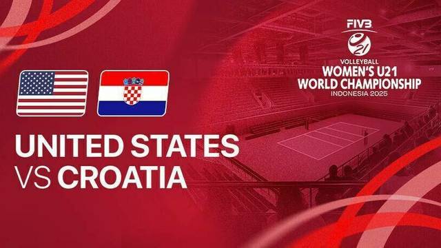 United States vs Croatia - Full Match | FIVB Women's U21 World Championship 2025