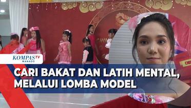 Puluhan Peserta Adu Bakat Lewat Fashion  Show Elite Modeling Indonesia