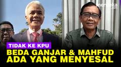 MENYESAL! Beda Alasan Ganjar & Mahfud Tak Hadiri Prabowo Ditetapkan Jadi Presiden